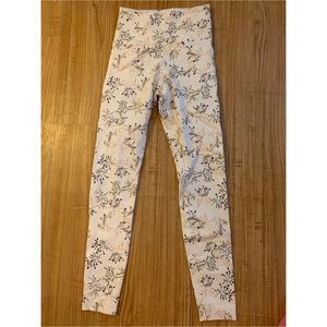 Thick Active/Yoga Floral Pants